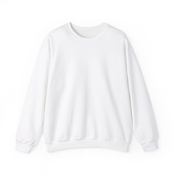 Heavy Blend MMXV Back Crewneck Sweatshirt - Aspen White - Image 2