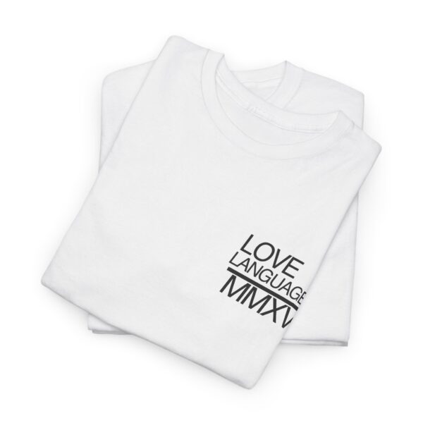 Essential Love Language Cotton Tee - Aspen White - Image 3